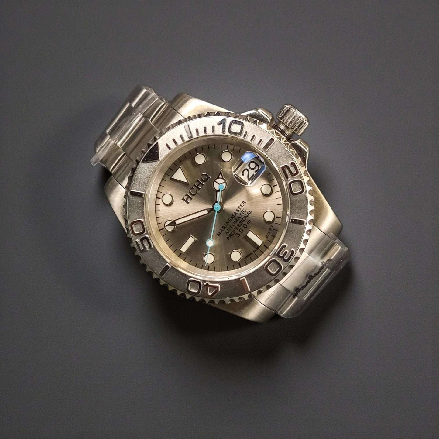 SeikMaster Rhodium Diver Mod Series - Modtime - MODTIME