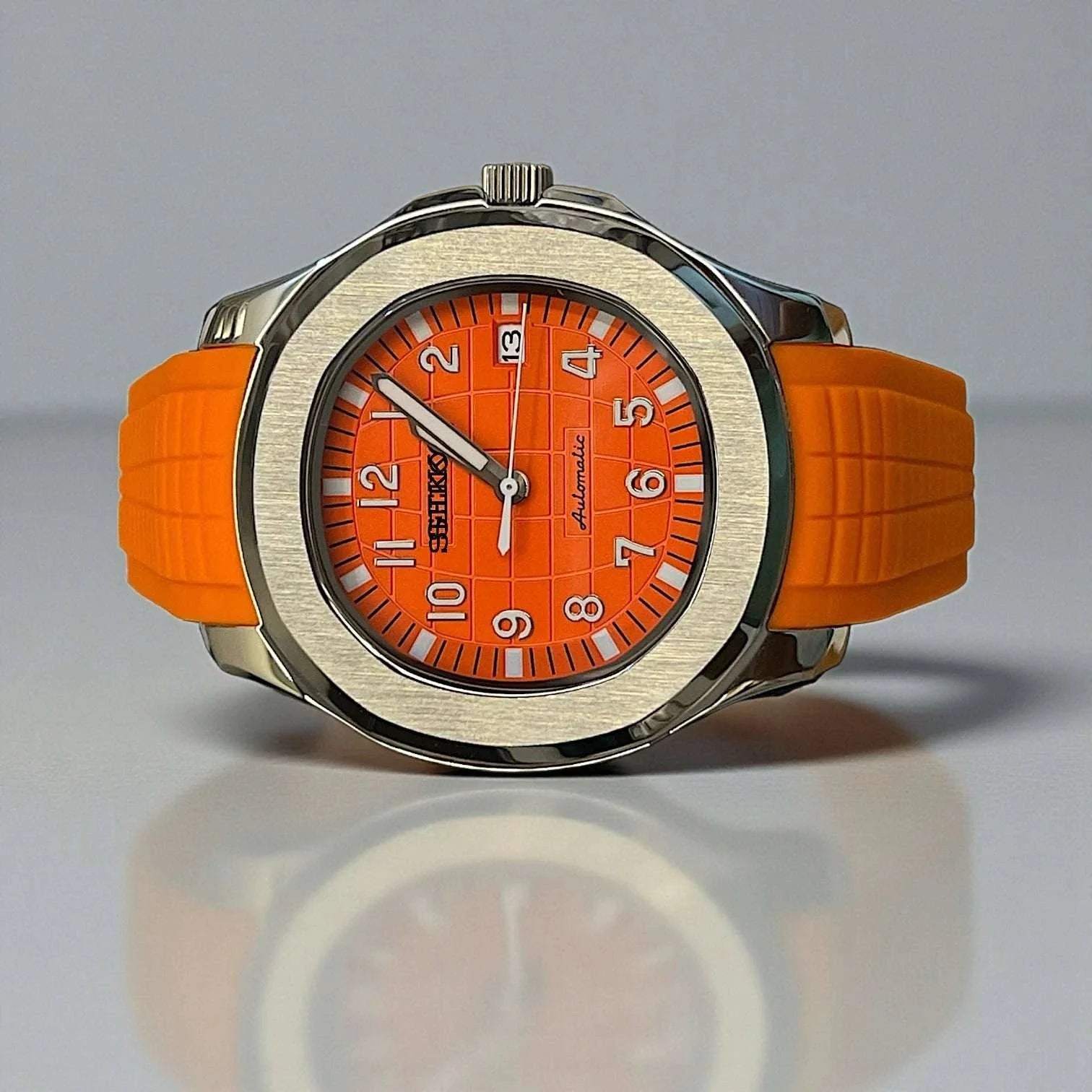 Seiko Mod Orange Aquanaut Homage at Modtime Creations