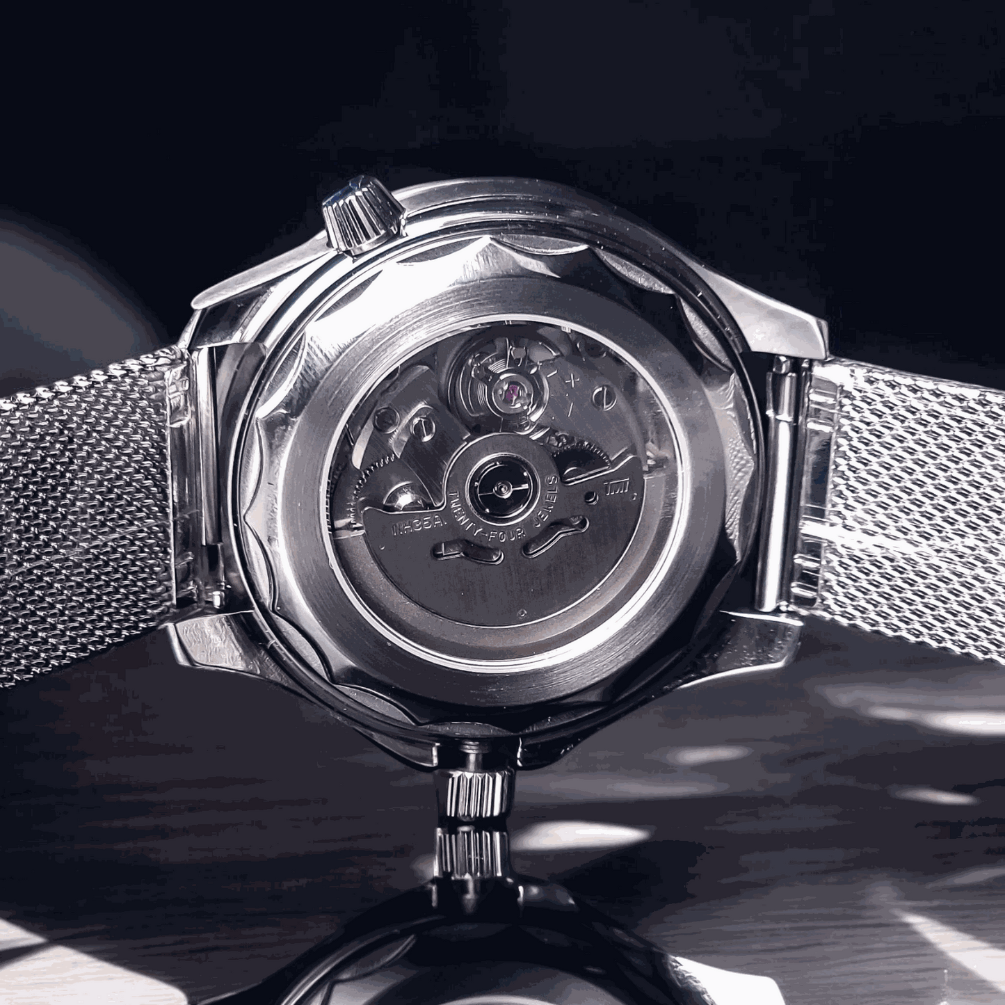 Seiko Mod Black Dial Spectre 007 Sea Master Homage - Signature Series - MODTIME