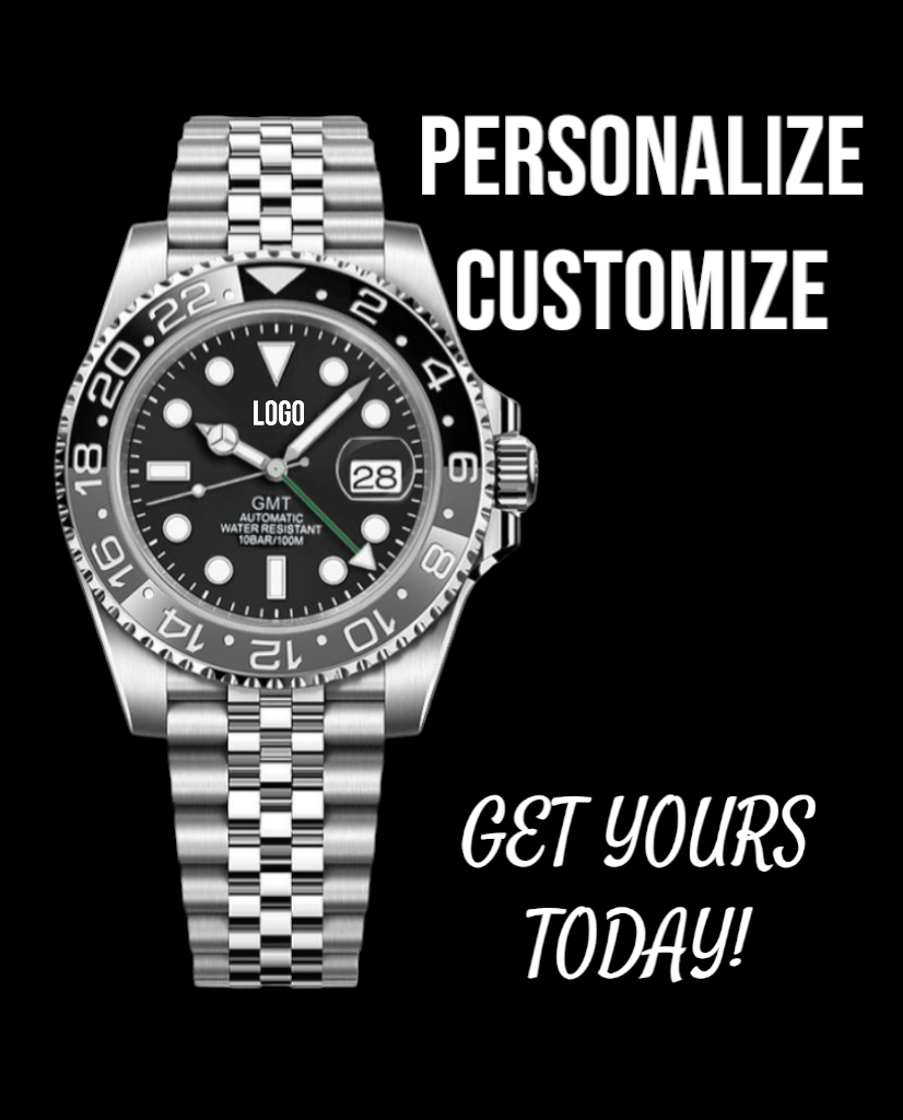 Seiko Mod Custom GMT " Bruce Wayne " Grey Black Series - MODTIME
