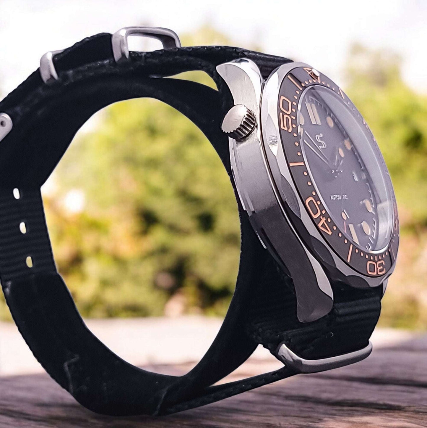 Seiko Mod Master Spectre Homage Black Dial: Dive into Classic Style - MODTIME