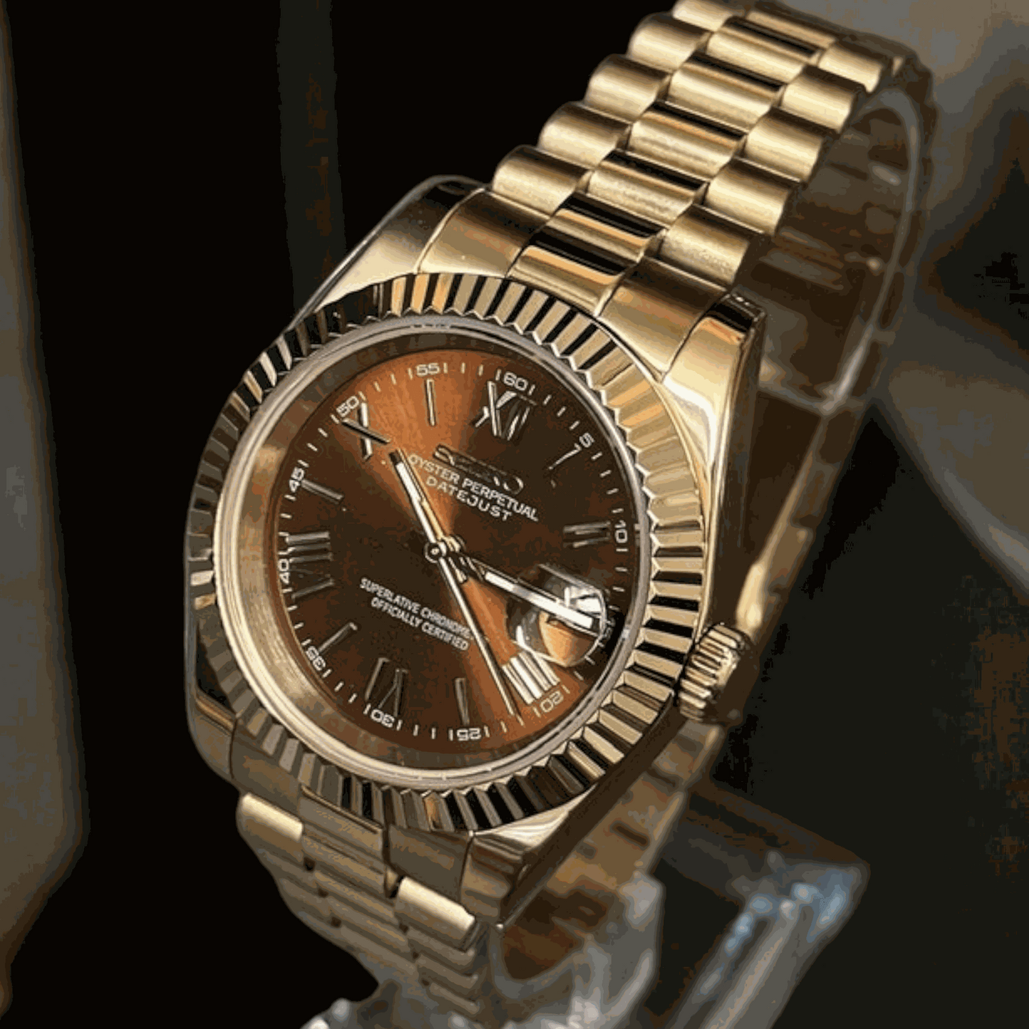 Seiko Mod SeikoJust Chocolate Roman Dial - Modtime - MODTIME