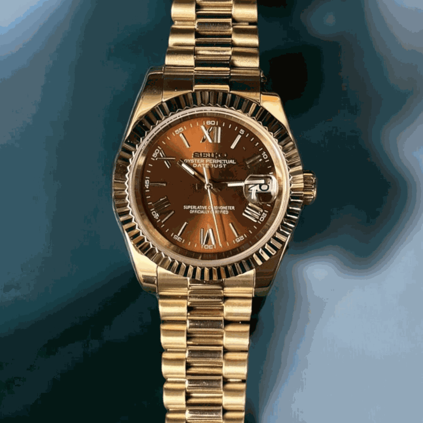 Seiko Mod SeikoJust Chocolate Roman Dial - Modtime - MODTIME