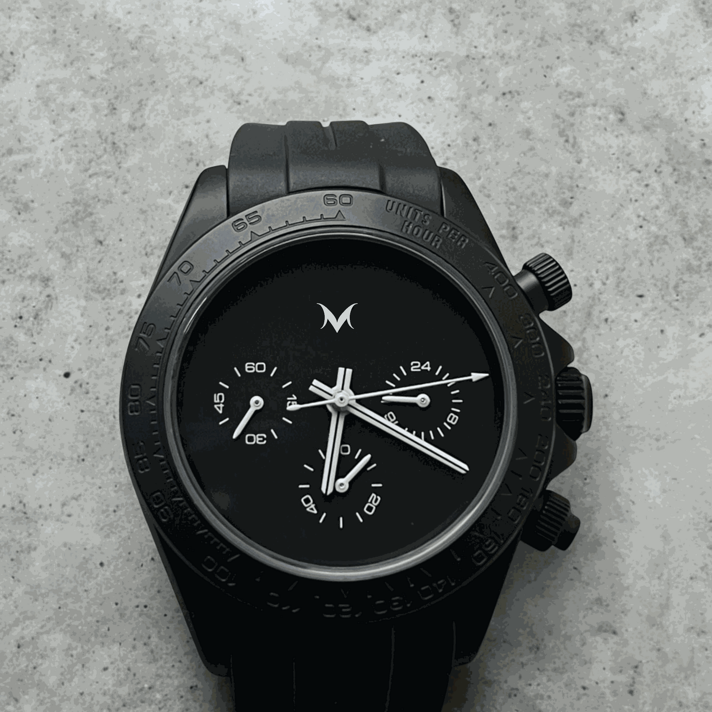 Seiko Mod Seitona Fully Customizable "Stealth" Dial Watch - MODTIME