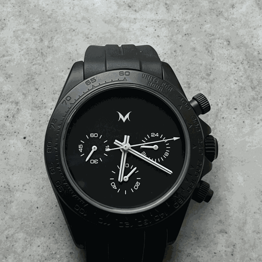 Seiko Mod Seitona Fully Customizable "Stealth" Dial Watch - MODTIME