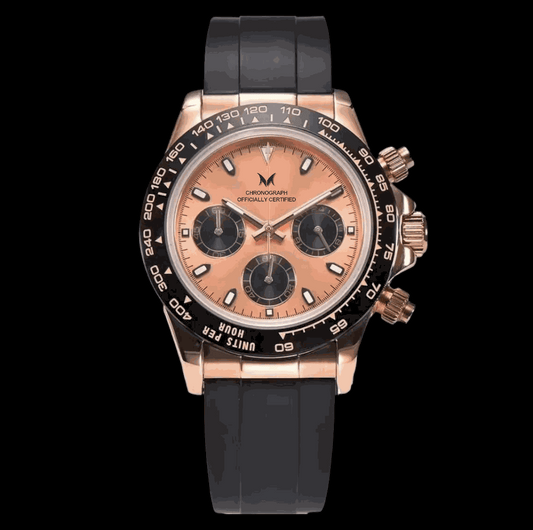 Seiko Mod Seitona Gold Black Dial Gold Black case - Modtime - MODTIME