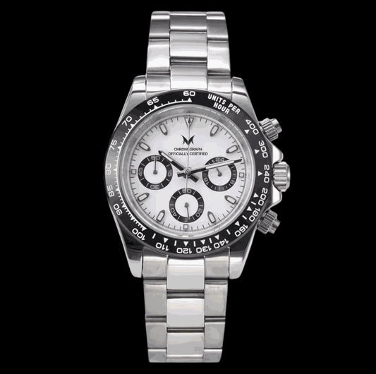 Seiko Mod Seitona White Black Panda Dial - Modtime - MODTIME