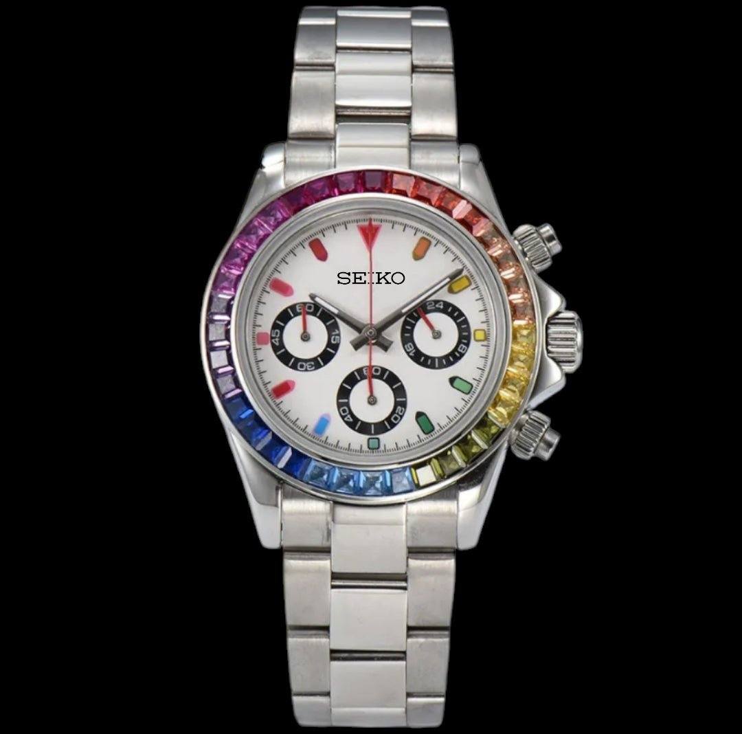 Seiko Mod Daytona Homage Rainbow Series: Classic Design