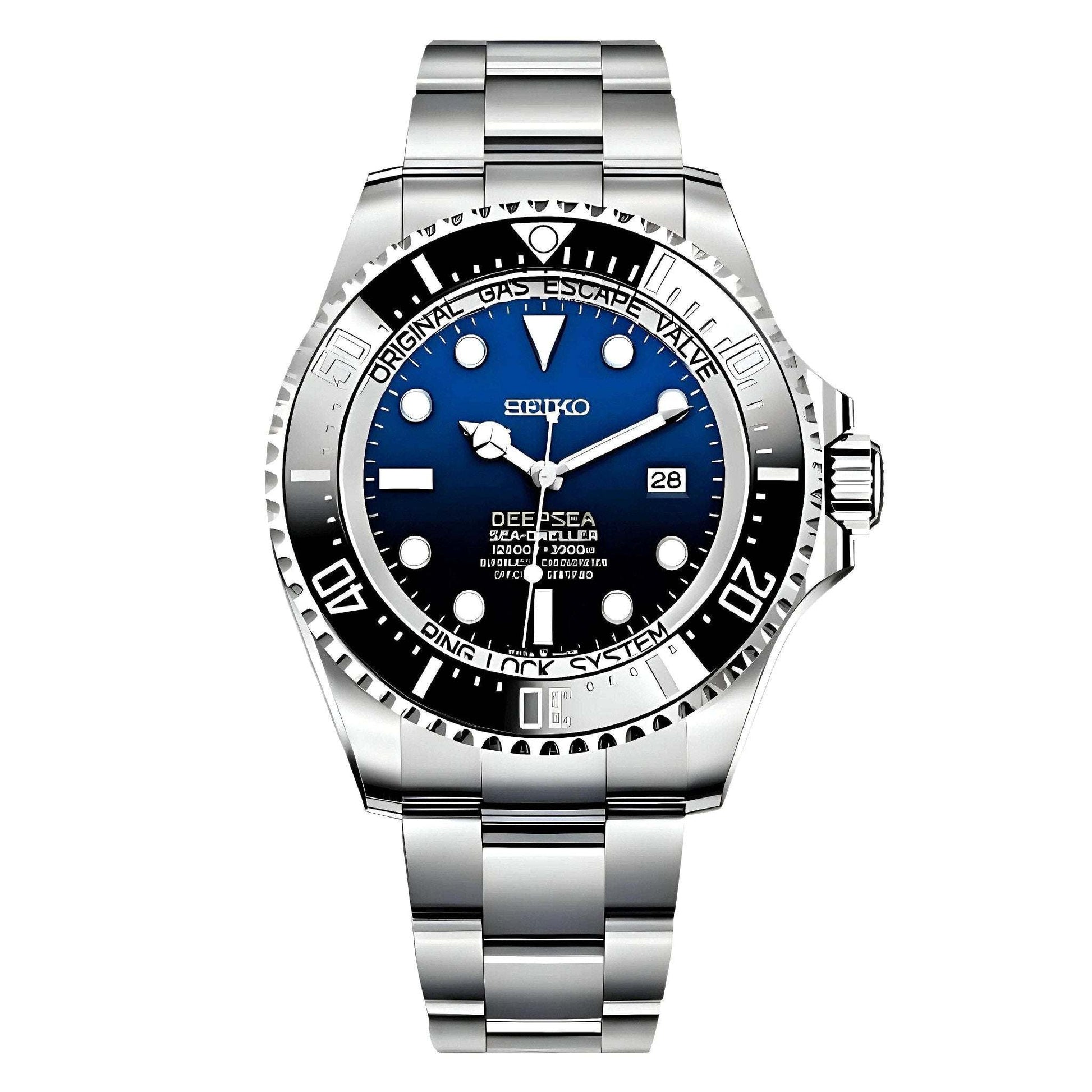 Modded Seiko Deep Dive Limited Edition Sub - Modtime - MODTIME