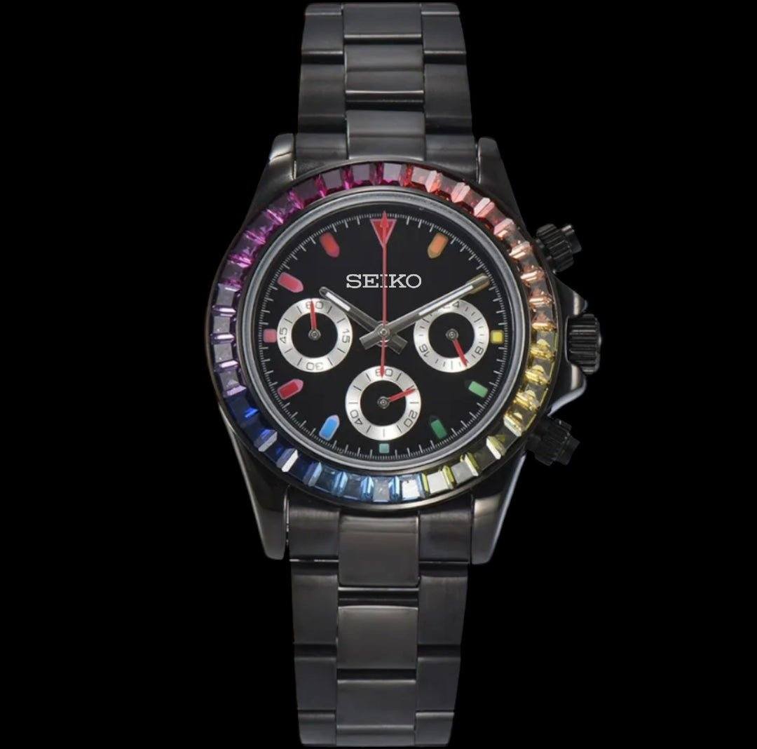 Seiko Mod Daytona Homage Rainbow Series: Classic Design