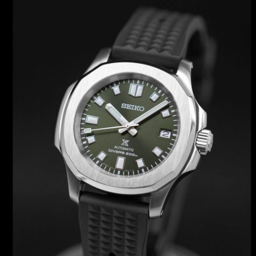 Custom Seiko Mod Nautilus Homage - Modtime
