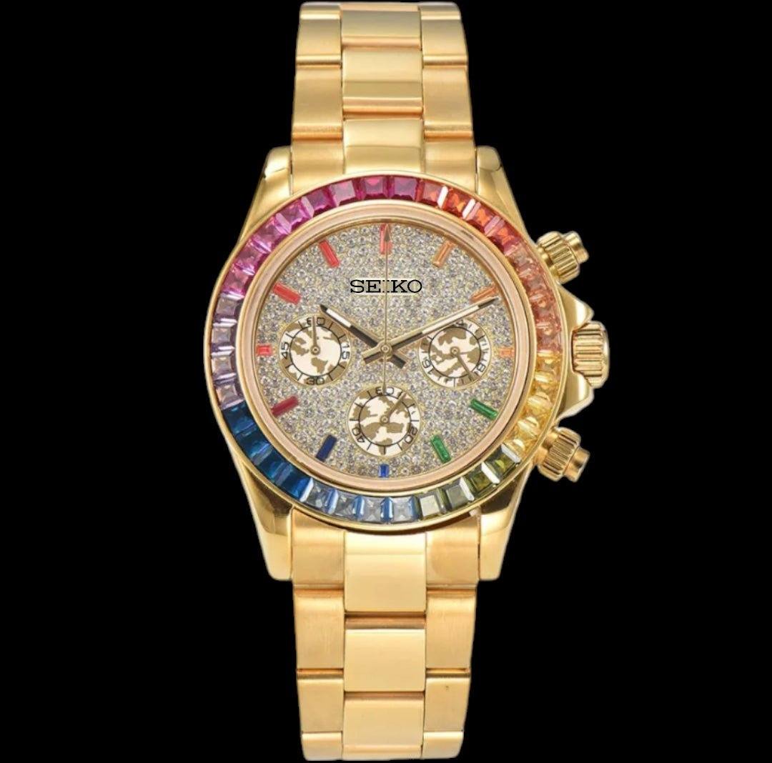 Seiko Mod Daytona Homage Rainbow Series: Classic Design