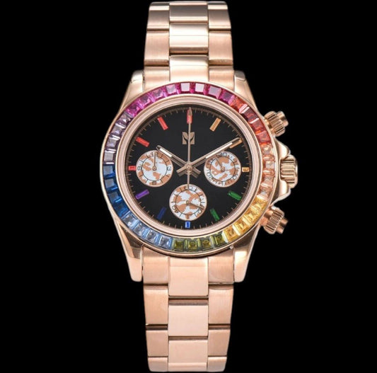 Seiko Mod Daytona Homage Rainbow Series: Classic Design