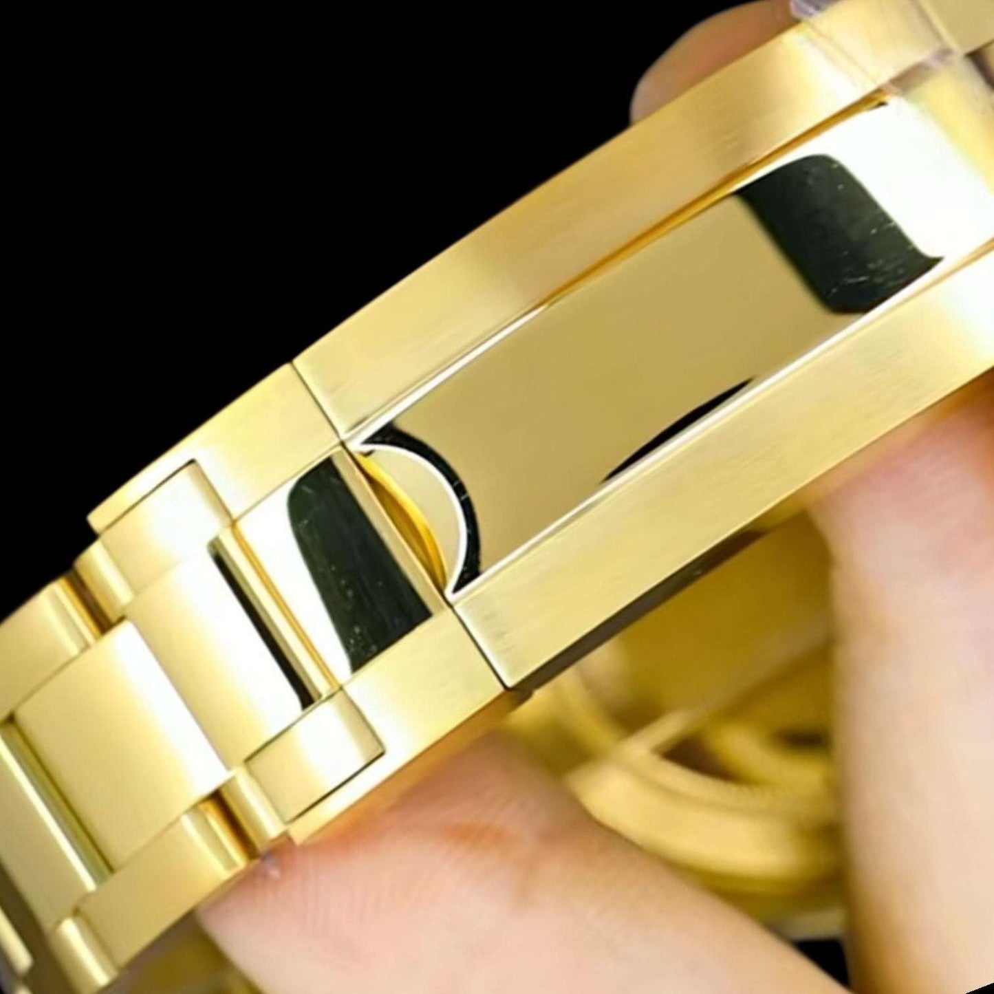 Seiko Mod Daytona Gold Bracelet at Modtime Creations